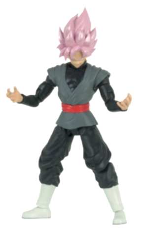 16 cm Dragon Ball Super Saiyan Rose Goku Black Poz Verilebilir Figür - Dragon Stars Serisi