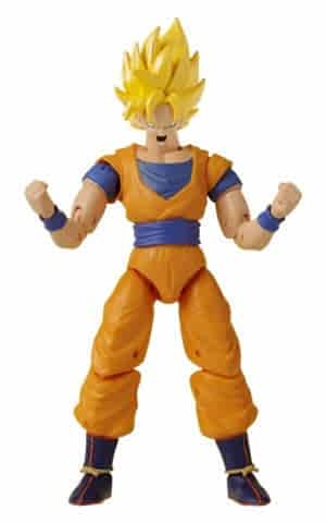 16 cm Dragon Ball Super Saiyan Goku Poz Verilebilir Figür & Aksesuarları - Dragon Stars Power Up Pack Serisi
