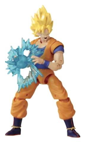 16 cm Dragon Ball Super Saiyan Goku Poz Verilebilir Figür & Aksesuarları - Dragon Stars Power Up Pack Serisi