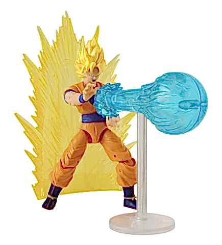 16 cm Dragon Ball Super Saiyan Goku Poz Verilebilir Figür & Aksesuarları - Dragon Stars Power Up Pack Serisi