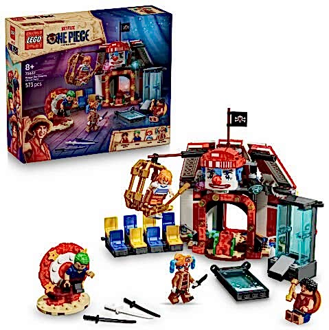 LEGO® ONE PIECE Palyaço Buggy'nin Sirk Çadırı Model Yapım Seti 75637