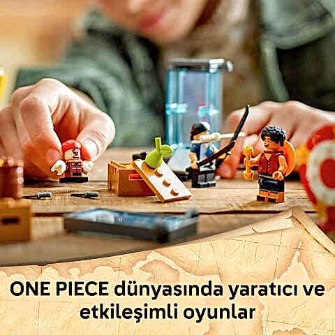 LEGO® ONE PIECE Palyaço Buggy'nin Sirk Çadırı Model Yapım Seti 75637
