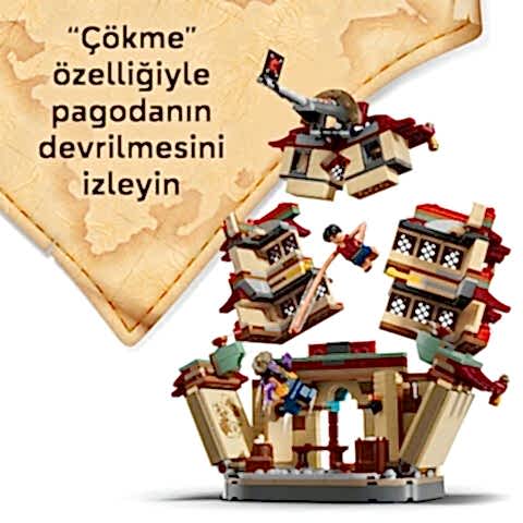 LEGO® ONE PIECE Arlong Park Savaşı İnteraktif Korsan Oyuncağı Yapım Seti 75638