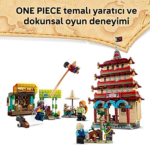 LEGO® ONE PIECE Arlong Park Savaşı İnteraktif Korsan Oyuncağı Yapım Seti 75638