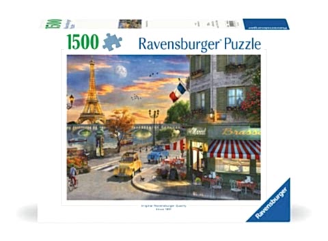 1500p Puzzle Romantik Paris