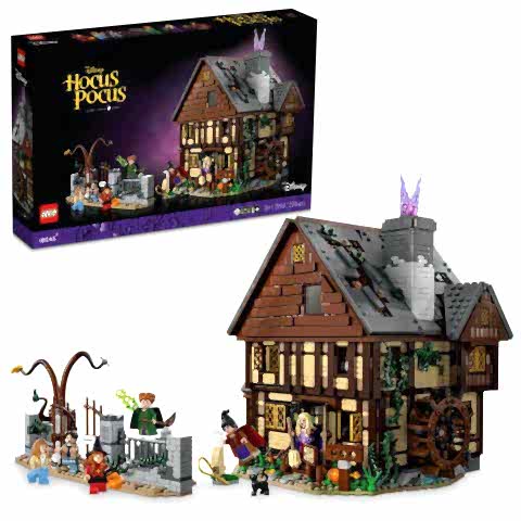 LEGO® Ideas Disney Hocus Pocus: Sanderson Kardeşlerin Evi 21341