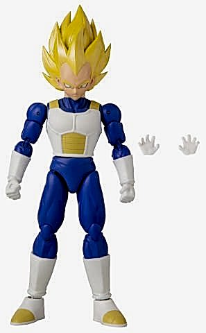 16 cm Dragon Ball Super Saiyan Vegeta Poz Verilebilir Figür - Dragon Stars Serisi