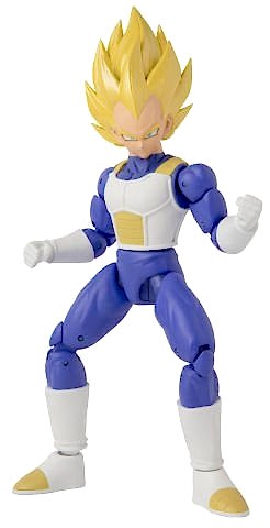 16 cm Dragon Ball Super Saiyan Vegeta Poz Verilebilir Figür - Dragon Stars Serisi