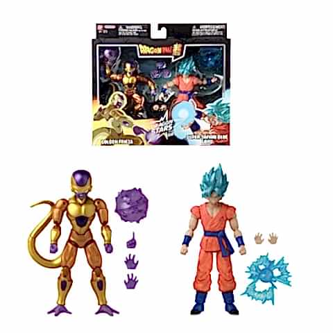 Super Saiyan Blue Goku vs Golden Frieza Mücadele Paketi - Dragon Stars Serisi