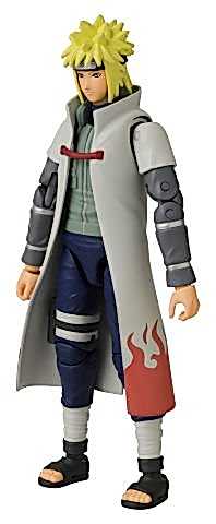 16 cm Minato Namikaze Poz Verilebilir Figür - Anime Heroes Naruto Serisi