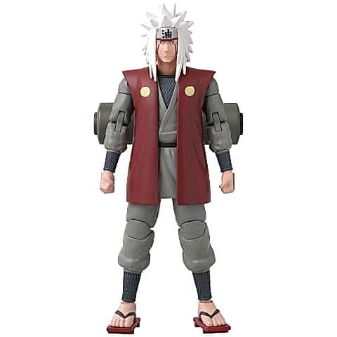 16 cm Jiraiya Poz Verilebilir Figür - Anime Heroes Naruto Serisi
