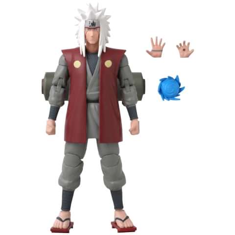 16 cm Jiraiya Poz Verilebilir Figür - Anime Heroes Naruto Serisi