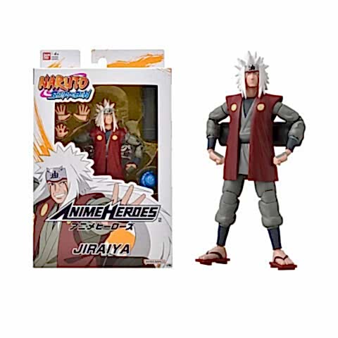 16 cm Jiraiya Poz Verilebilir Figür - Anime Heroes Naruto Serisi
