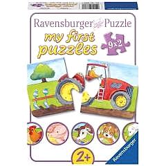 Ravensburger 9x2 Parçalı Puzzle Çiftlik-073337