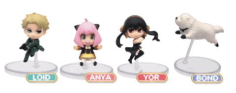 Twinchees Spy x Family Figürleri