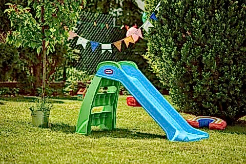 Little Tikes İlk Kaydırağım - Yeşil Mavi