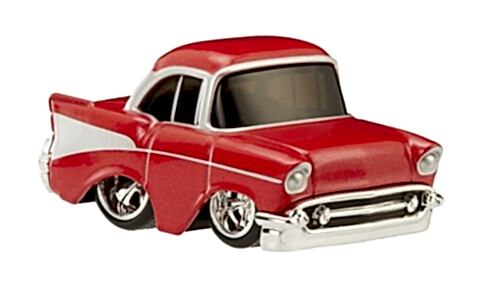 CarTuned S3 1957 Chevy Bel Air - Kırmızı Custom Araba