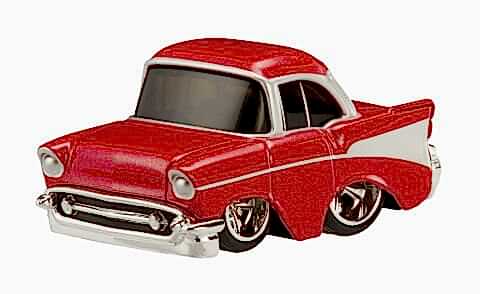 CarTuned S3 1957 Chevy Bel Air - Kırmızı Custom Araba