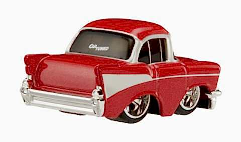 CarTuned S3 1957 Chevy Bel Air - Kırmızı Custom Araba