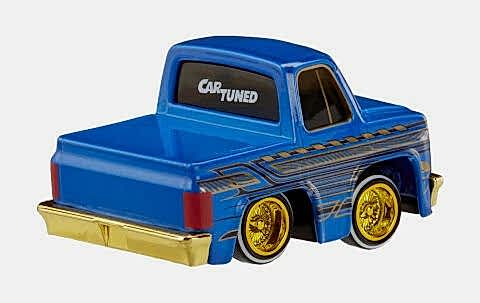 CarTuned S3 1987 Chevy C10 - Mavi Lowrider Araba