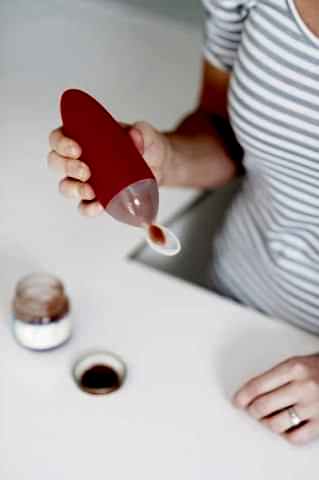 SQUIRT Silikon Mama Kaşık (Turuncu)