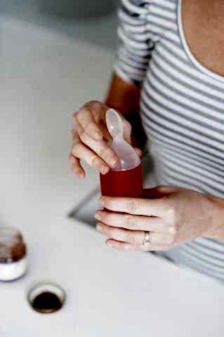 SQUIRT Silikon Mama Kaşık (Turuncu)