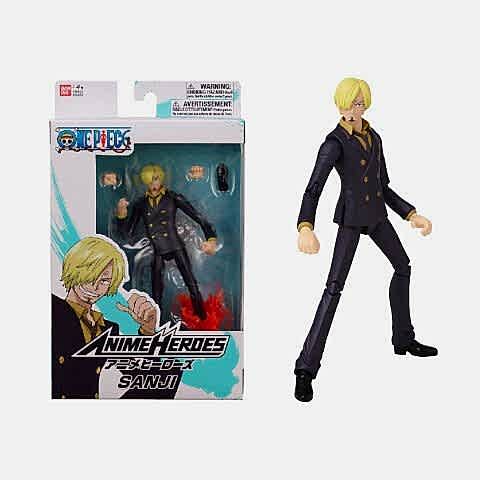 16 cm Sanji Poz Verilebilir Figür - Anime Heroes One Piece Serisi