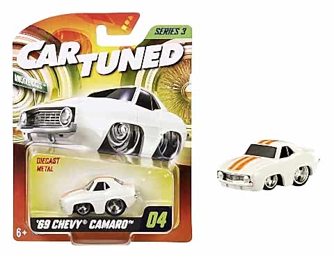 CarTuned S3 1969 Chevy Camaro - Beyaz Muscle Araba