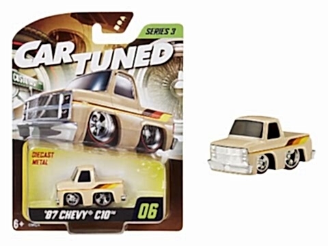 CarTuned S3 1987 Chevy C10 - Krem Rengi Custom Araba