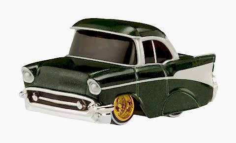 CarTuned S3  1957 Chevy Bel Air - Yeşil Lowrider Araba