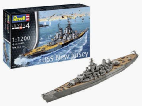 Revell Battleship USS New Jersey