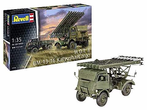 Revell W.O.T. 8 BM-13-16 Katyusha/Cargo