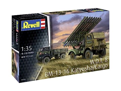Revell W.O.T. 8 BM-13-16 Katyusha/Cargo