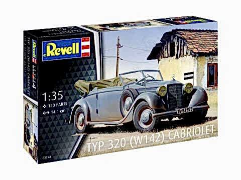 Revell Typ 320 (W142) Cabriolet