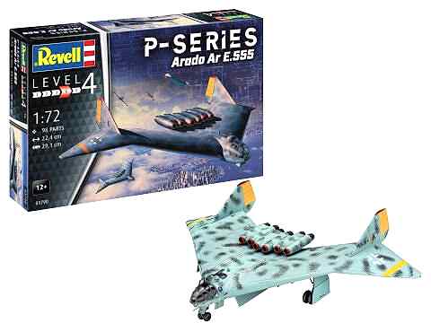 Revell P-Series Arado AR E.555