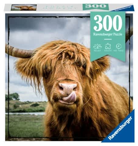 Ravensburger 300 Parçalı Puzzle Highland Cattle