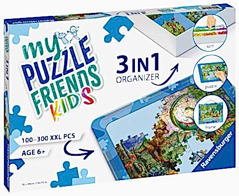 Ravensburger 3ü 1 Arada Puzzle Düzenleyici Set