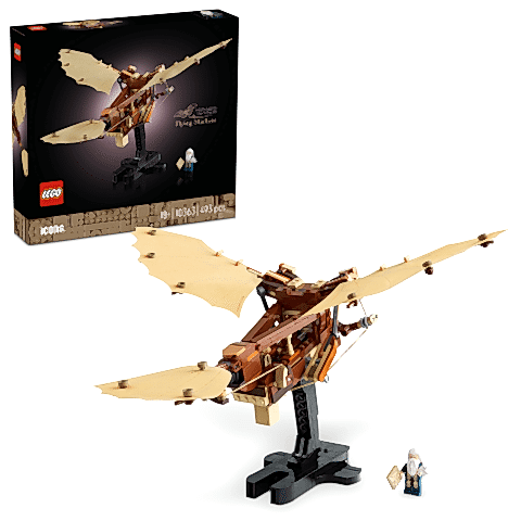 LEGO® Icons Leonardo da Vinci’nin Uçan Makinesi Yetişkinler için Masa Süsü Seti 10363