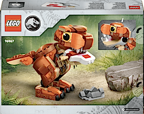 LEGO® Jurassic World Küçük Eatie: T. rex Dinozor Modeli Yapım Seti 76967