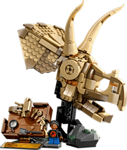 LEGO® Jurassic World Dinozor Fosilleri: Triceratops Kafatası Model Seti 76969