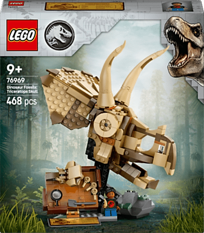 LEGO® Jurassic World Dinozor Fosilleri: Triceratops Kafatası Model Seti 76969