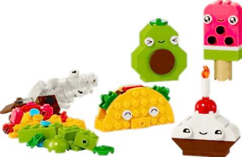 LEGO® Classic Yaratıcı Yiyecek Arkadaşlar Hayali Oyunlar için Oyuncak 11039
