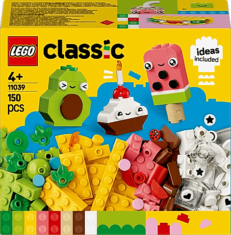 LEGO® Classic Yaratıcı Yiyecek Arkadaşlar Hayali Oyunlar için Oyuncak 11039