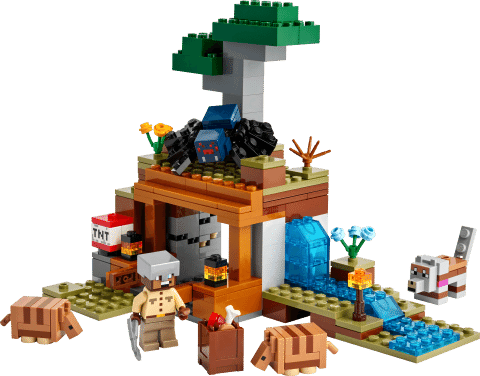 LEGO® Minecraft® Armadillo Maden Keşfi Video Oyunu Figürü 21269