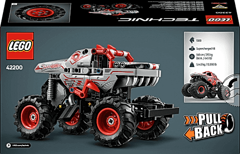LEGO® Technic Monster Jam™ ThunderROARus™ Çek-Bırak Oyuncak Kamyon 42200