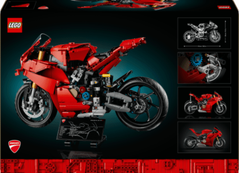 LEGO® S Motosiklet Modeli Yapım Seti 42202