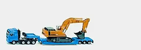 Liebherr Ekskavatör ve MAN Çekicisi