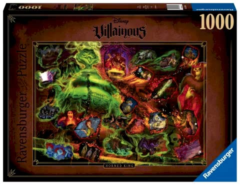 Ravensburger 1000 Parçalı Puzzle Disney Villains: Horned King