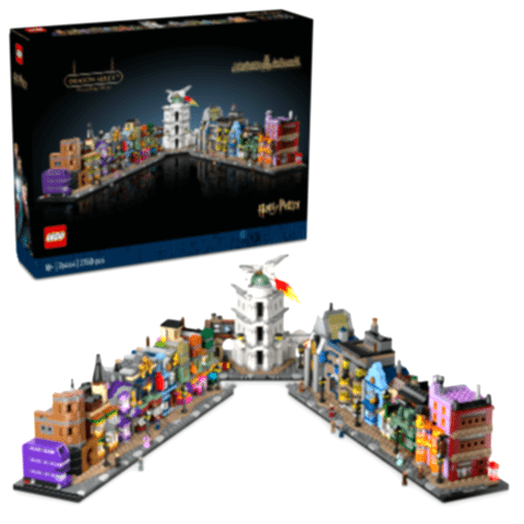 LEGO® Harry Potter™ Diagon Yolu Büyücü Mağazaları, Yetişkinler için Büyücü Seti 76444