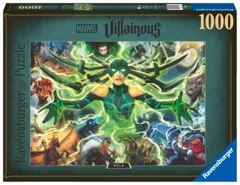 Ravensburger 1000 Parçalı Puzzle Marvel Villains: Hela